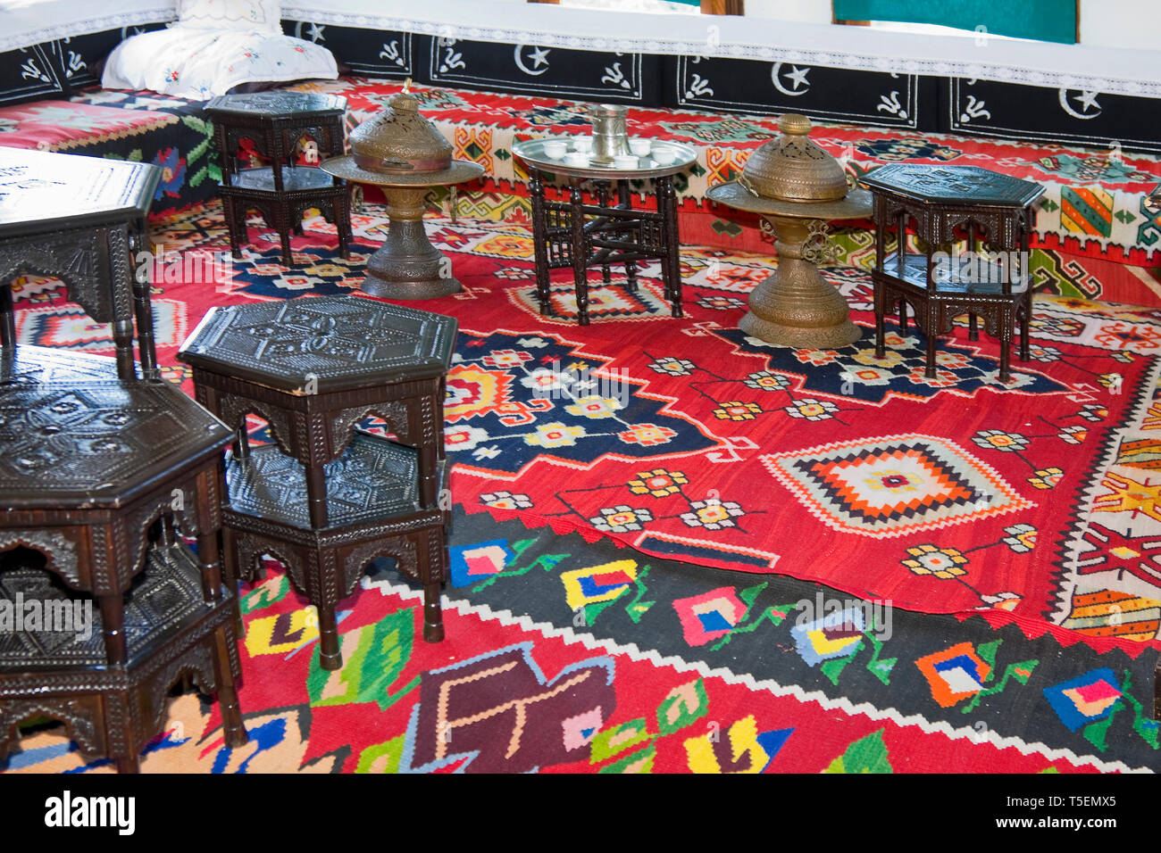 living room; Muslibegovic House; Ottoman period architecture; old