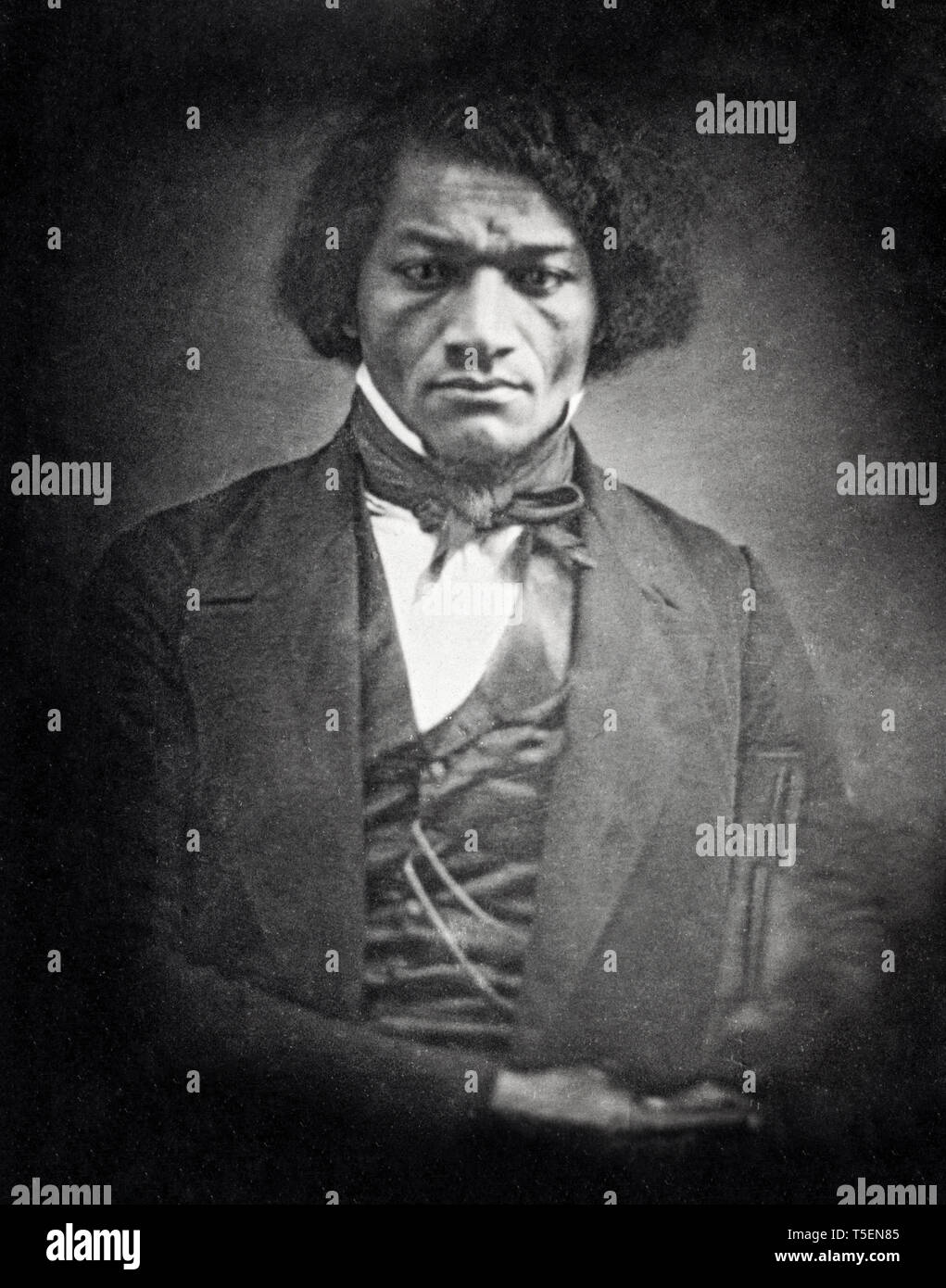 Frederick Douglass (1818-1895), portrait, daguerreotype, c. 1850 Stock Photo