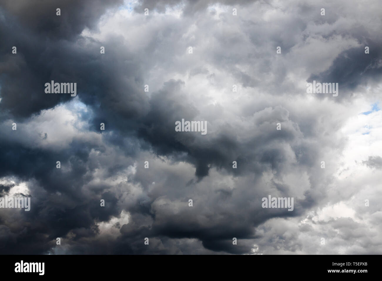 abstract background from moody sky and dark storm clouds. surface ...