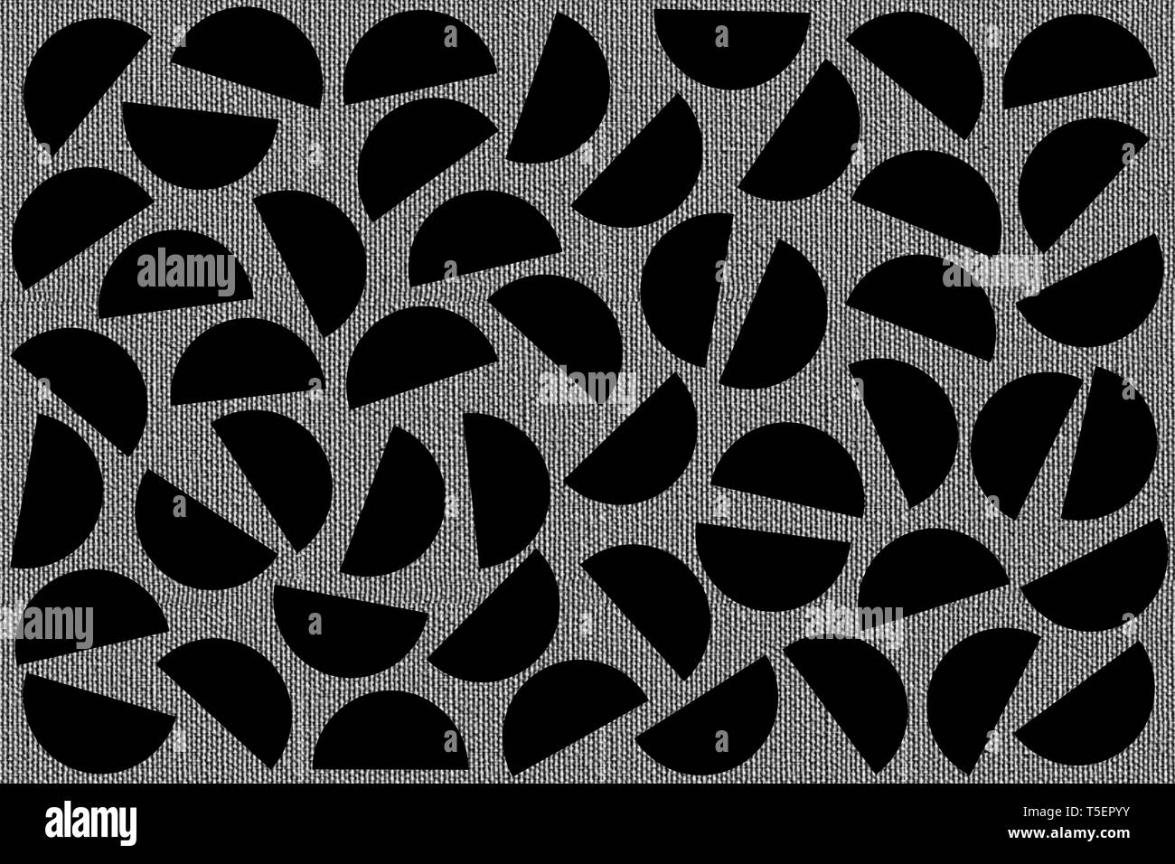 Semi circle shape Black and White Stock Photos & Images - Alamy