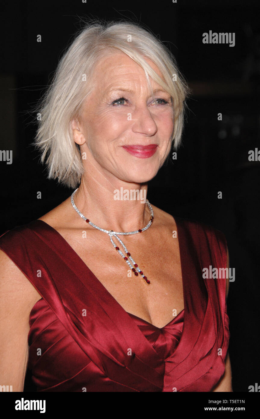 LOS ANGELES, CA. October 03, 2006: Actress HELEN MIRREN at the Los ...