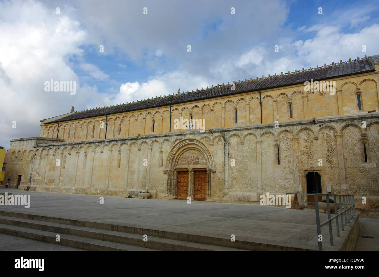Porto Torres, Sardinia, Italy. San Gavino romanesque church (XI century) Stock Photo