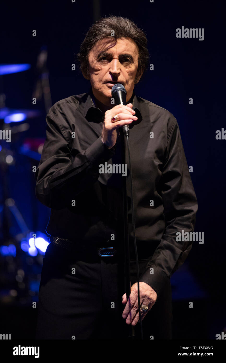 French rock singer Dick Rivers in concert in Nice on 2018/10/06 Stock ...