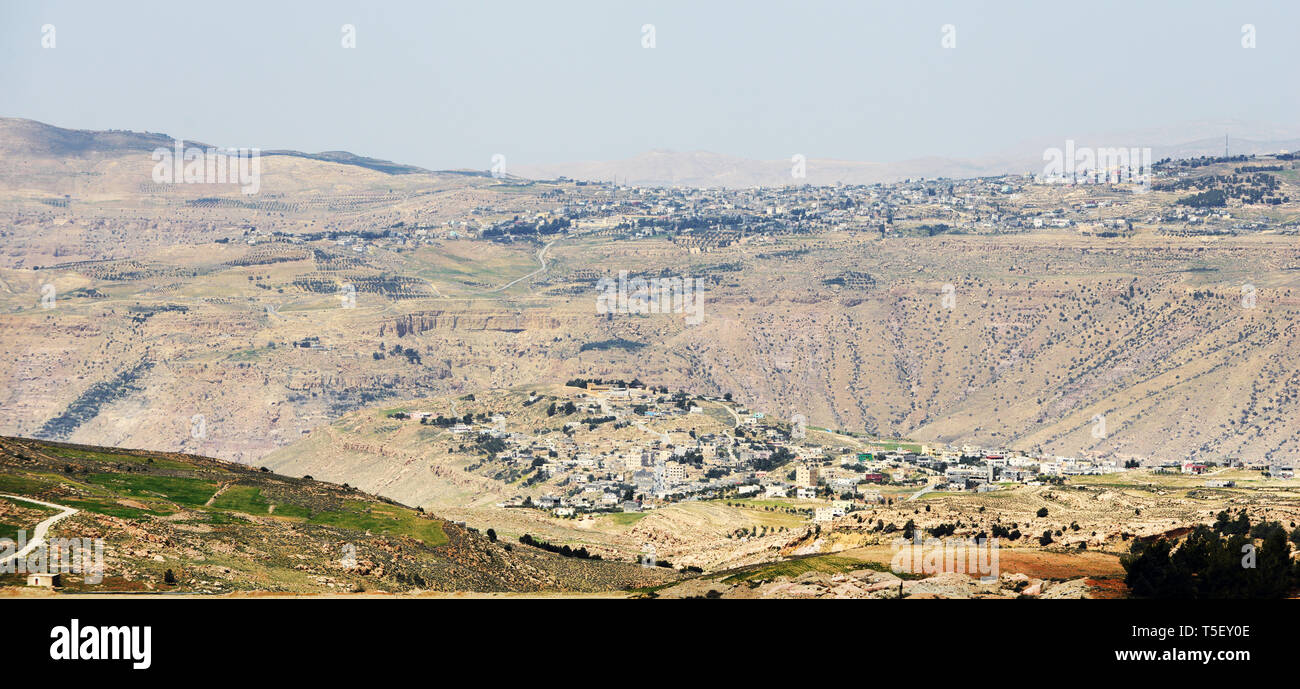 Jordanian landscapes. Stock Photo