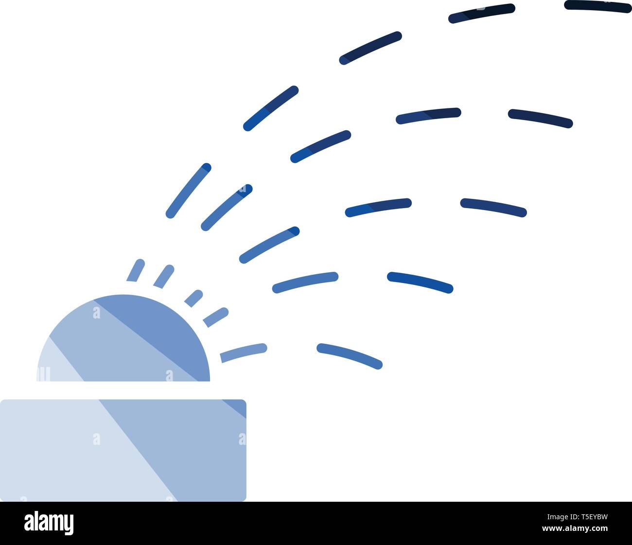 Automatic garden watering Stock Vector Images - Alamy