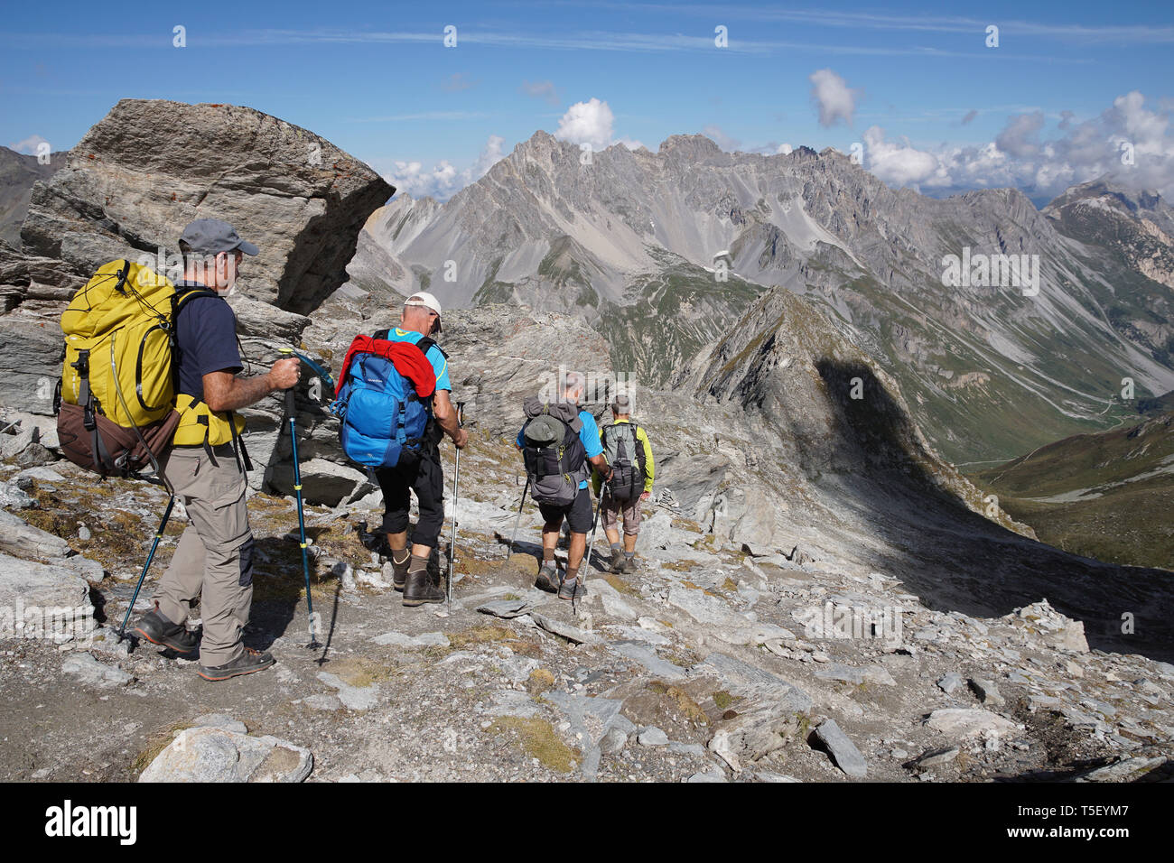 Four peaks mountain range hi-res stock photography and images - Alamy