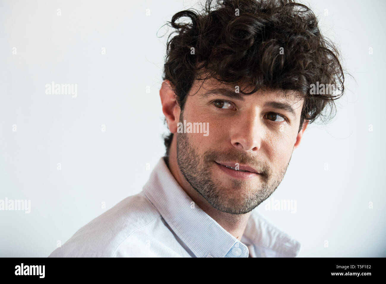 Businessman close up thinking hi-res stock photography and images - Alamy