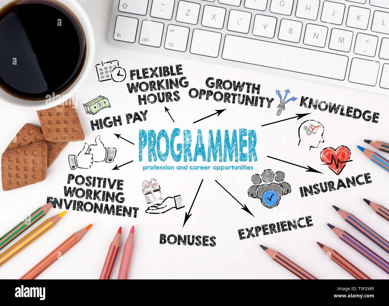 Programmer profession and career opportunities Stock Photo - Alamy