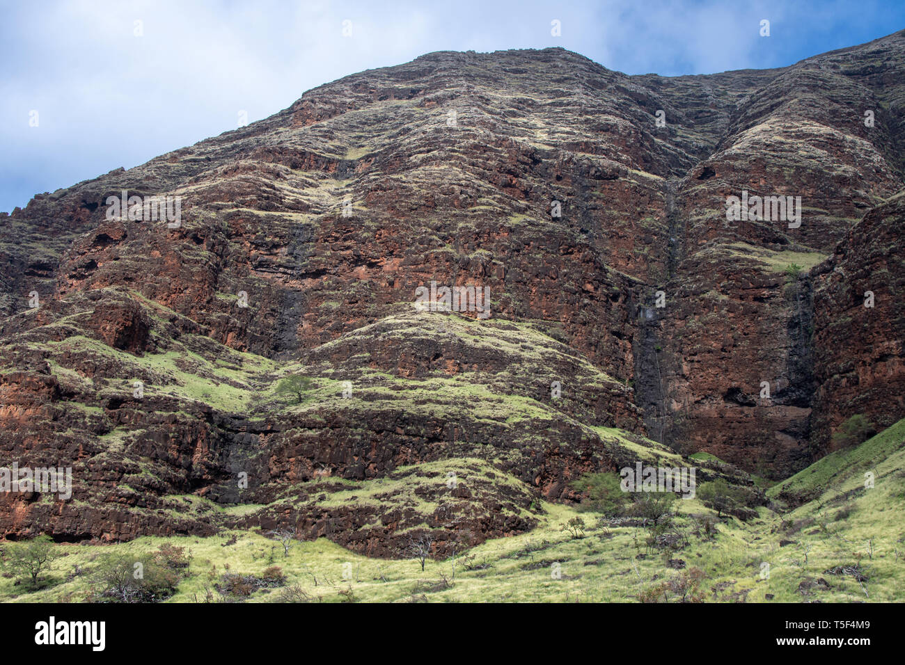 Mount Ka'ala in the Wai'anae Mountain Range Stock Photo Alamy