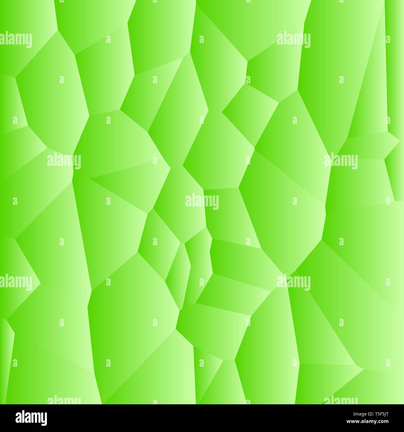 Abstract green mosaic background vector. Stock Vector
