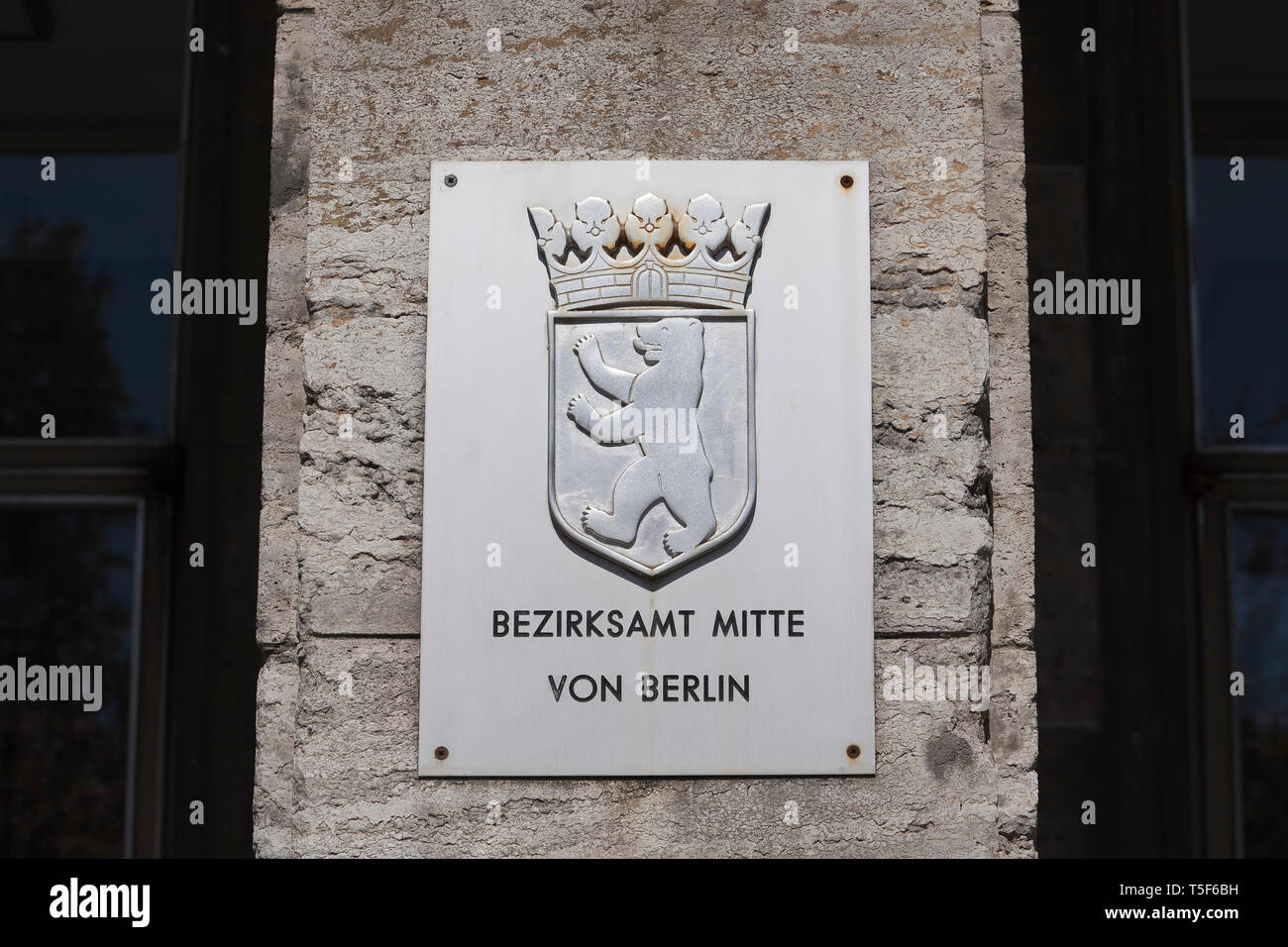 District office Mitte of Berlin Stock Photo Alamy