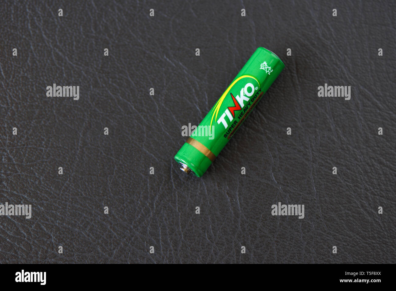 Moscow Russian Federation April 24 19 A Tinko a Battery Shenzhen Tinko Battery Co Ltd Is A China Battery Manufacturer Headquartered In Shen Stock Photo Alamy