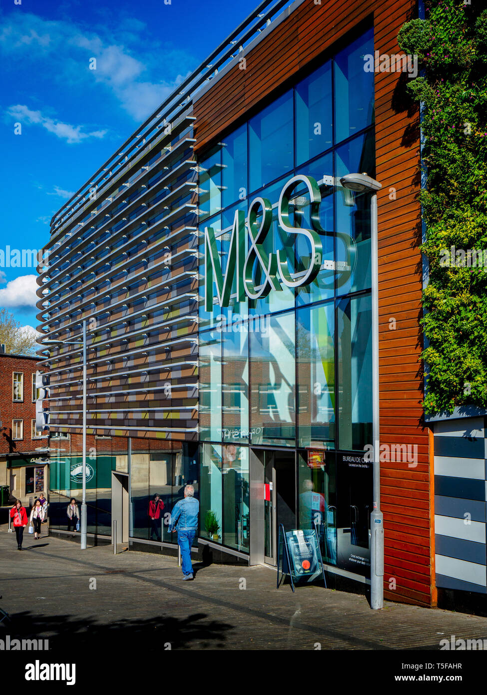 Modern Marks and Spencer Store in Norwich Stock Photo