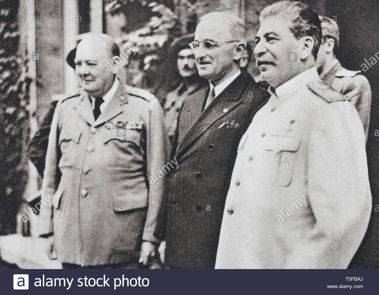 Truman Stalin Churchill High Resolution Stock Photography and Images Alamy