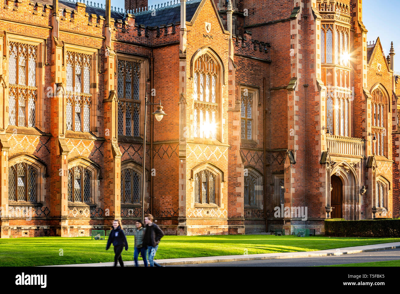 Queen's University, Belfast Northern Ireland Stock Photo