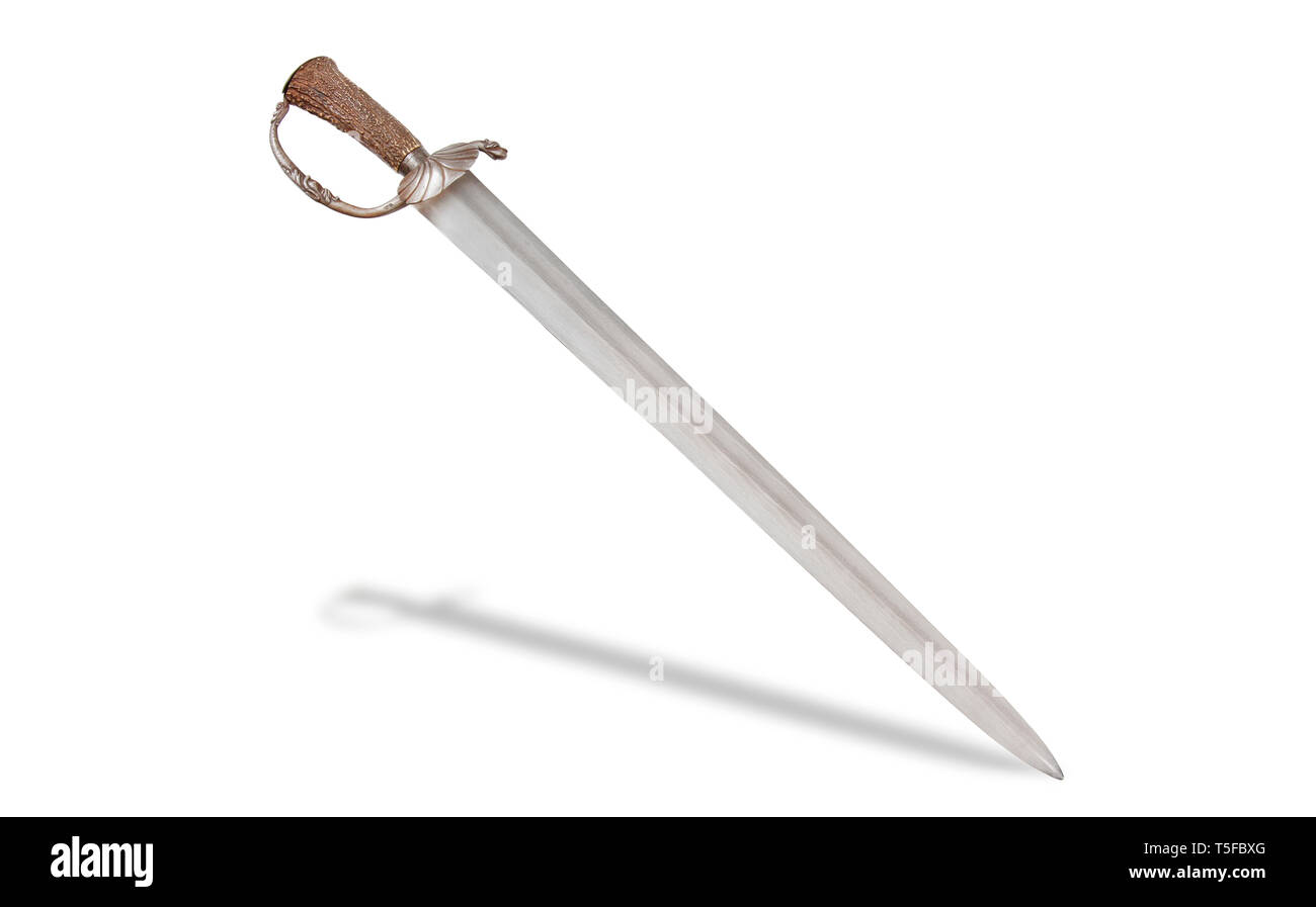 German hunting sword (hanger) , ca. 1650 Stock Photo
