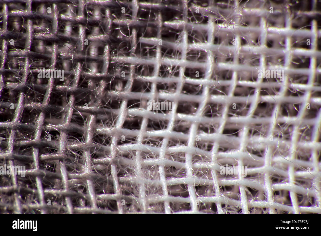 industrial fabric with invisible zoom ultra macro of strucrure