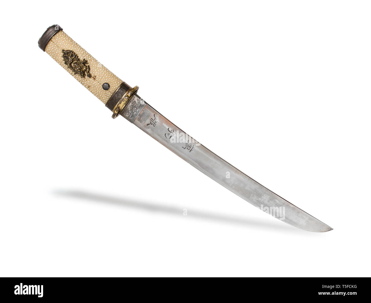 Dagger Tanto, Japan. A ceremonial dagger of highest order. Stock Photo