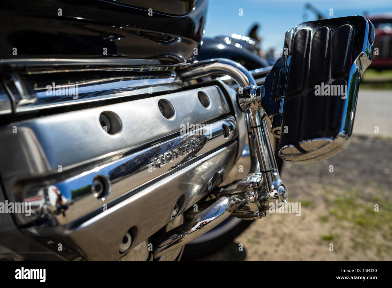 Motorcycle honda gold wing hi-res stock photography and images - Alamy