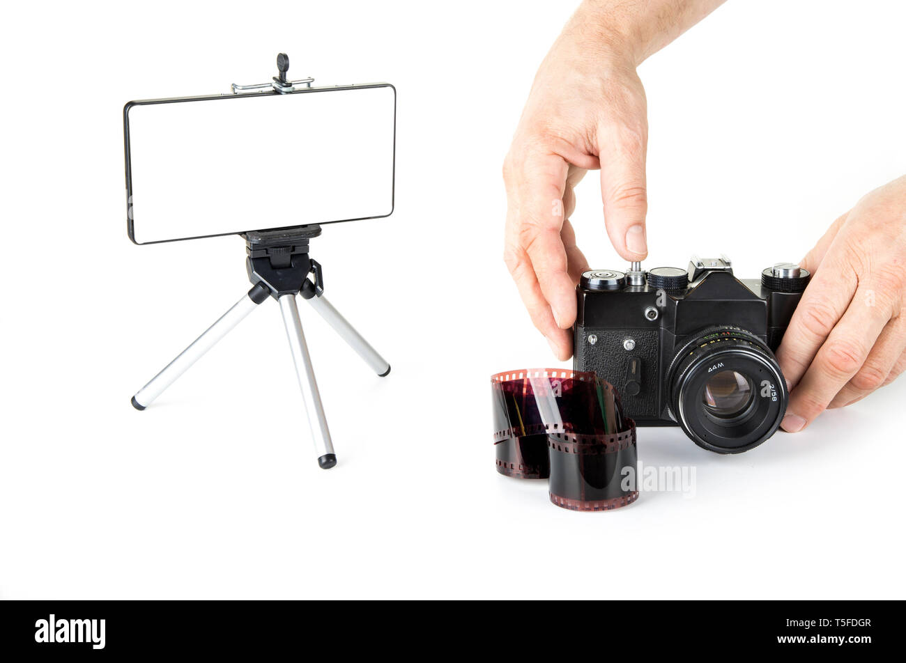 Digital versus analog hires stock photography and images Alamy