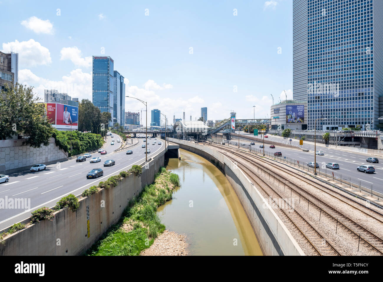 Ayalon highway in tel aviv hi-res stock photography and images - Alamy