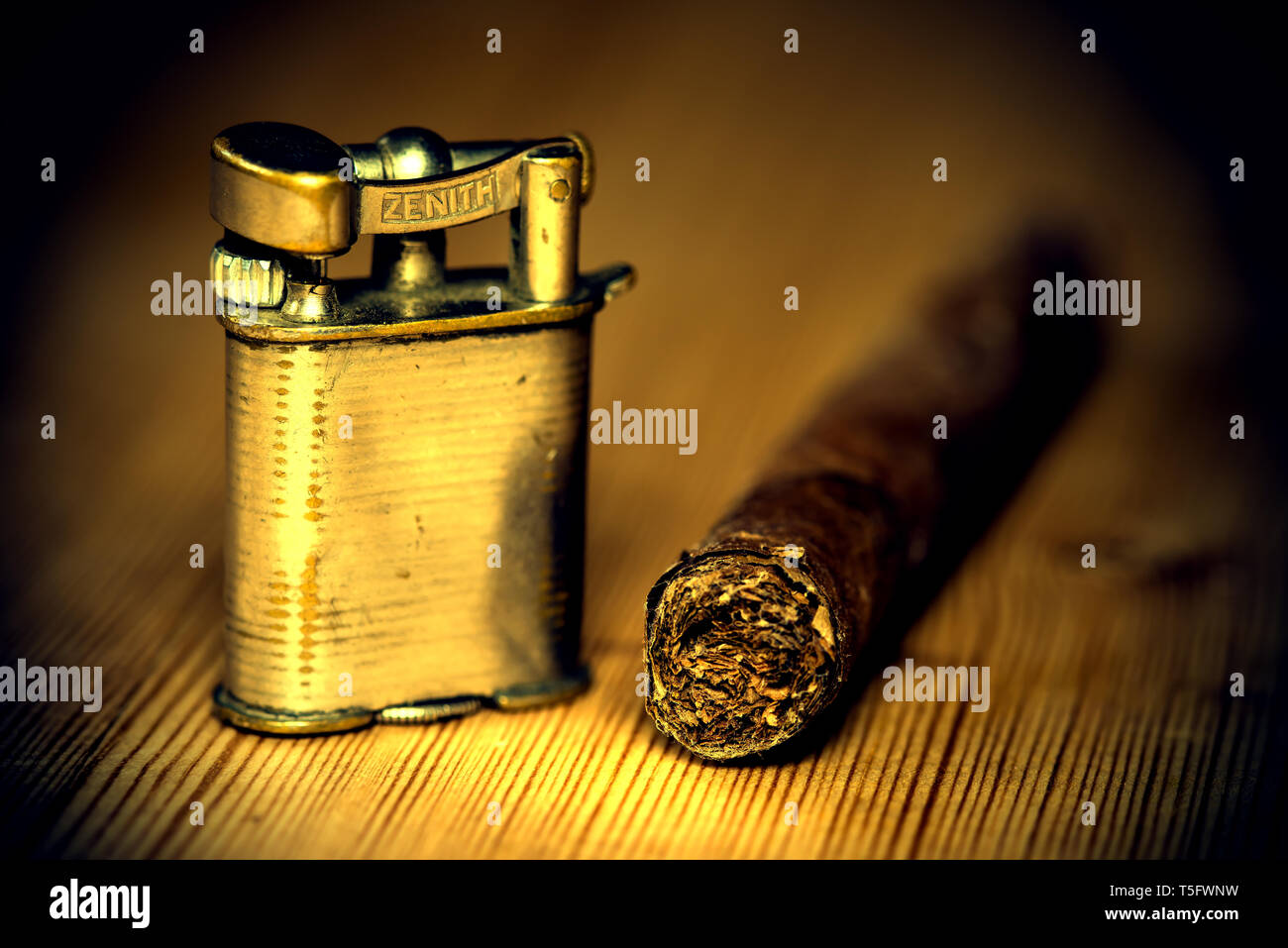 Cigar. Stock Photo