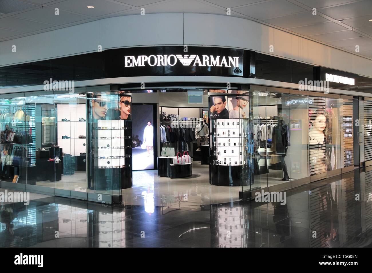 Emporio Armani Store High Resolution Stock Photography and Images - Alamy