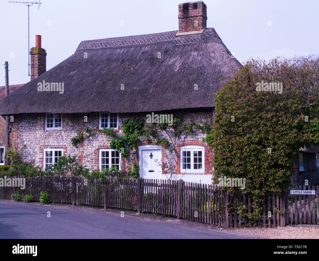 Singleton typical west sussex village hires stock photography and