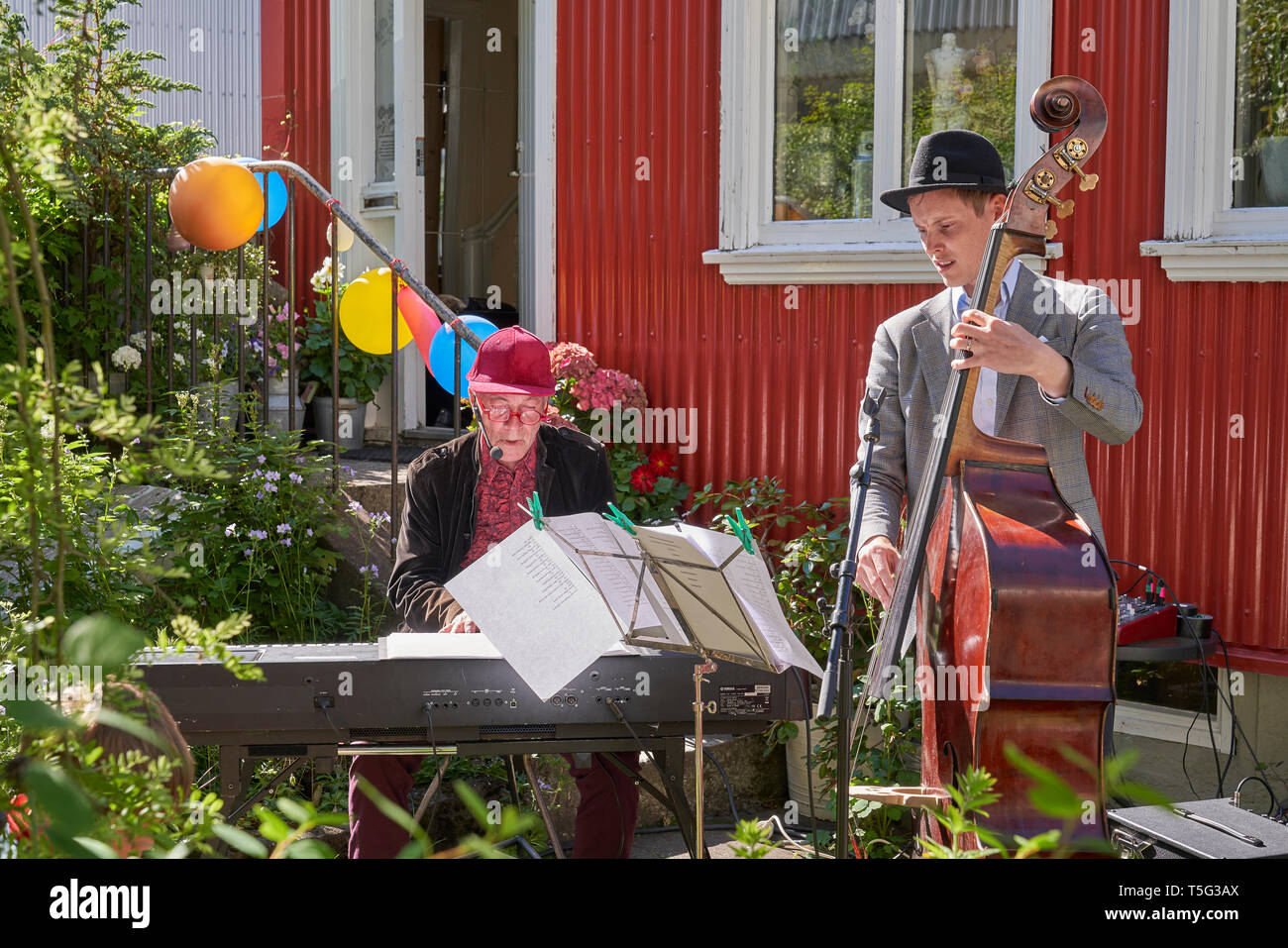 Cultural Day, Summer Festival, Reykjavik, Iceland Stock Photo