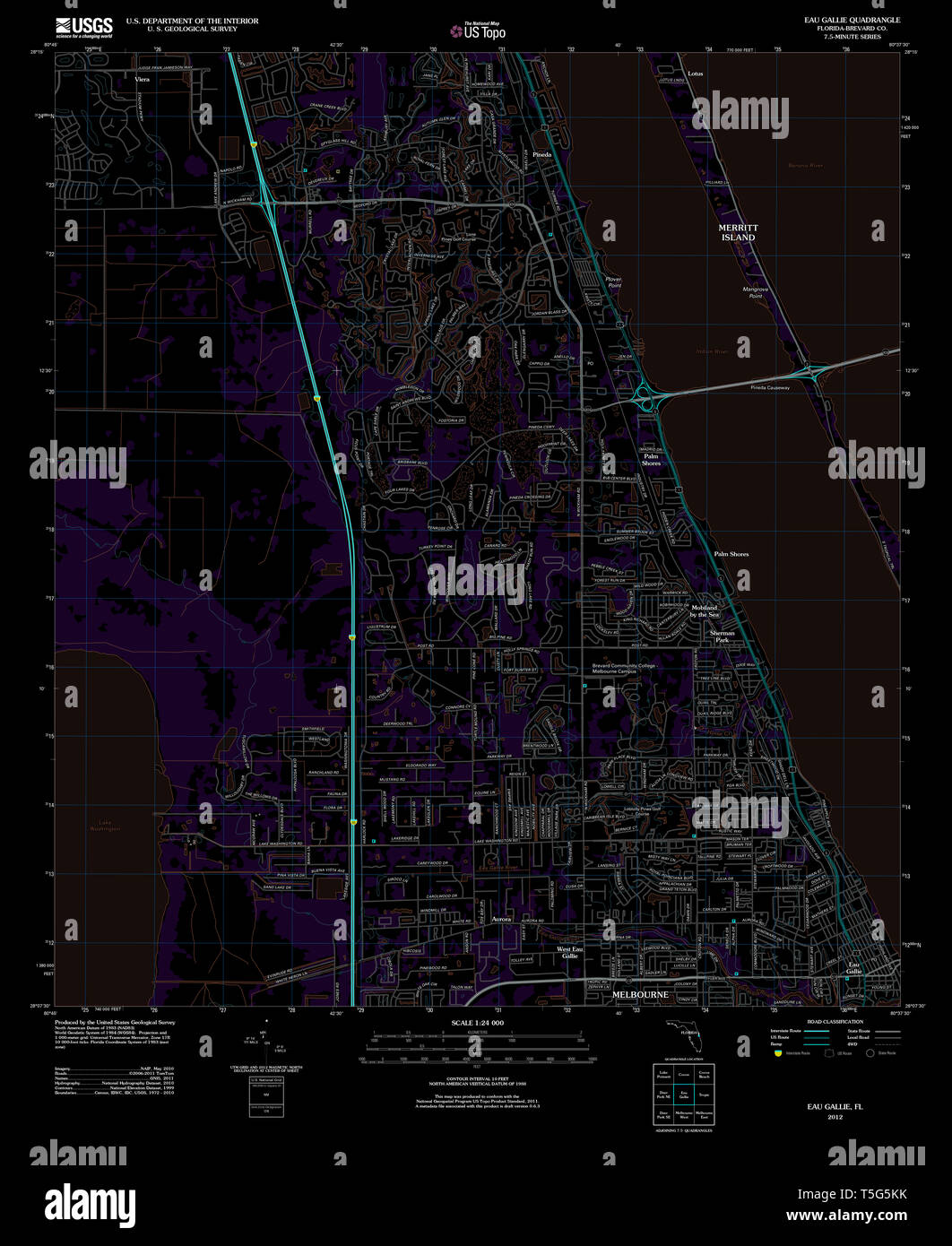 Eau gallie florida hires stock photography and images Alamy