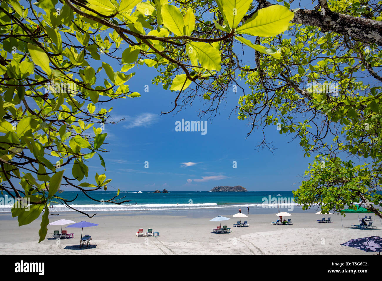 Espadilla Norte Beach, Manuel Antonio, Quepos, Costa Rica Stock Photo