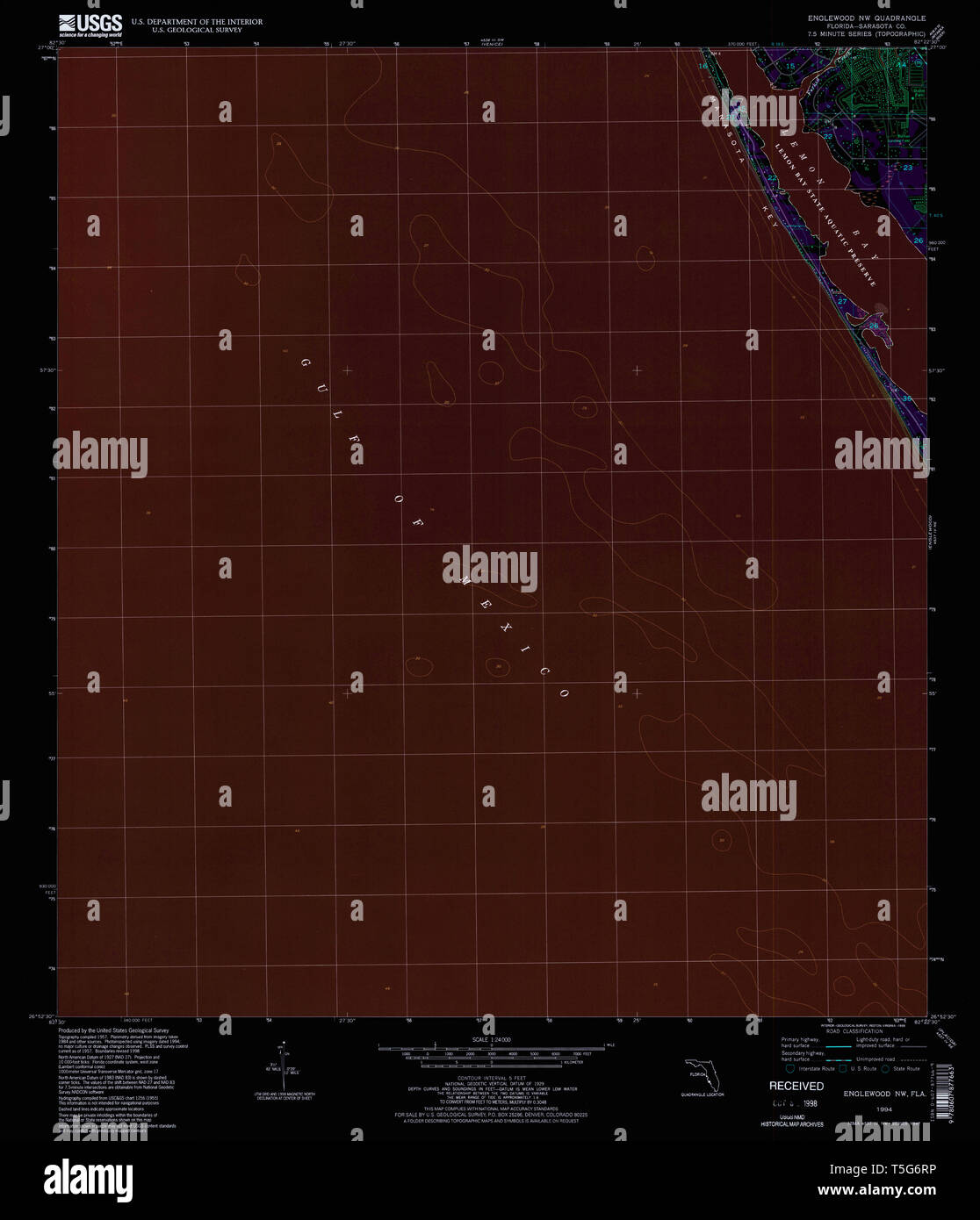 Englewood florida map hires stock photography and images Alamy