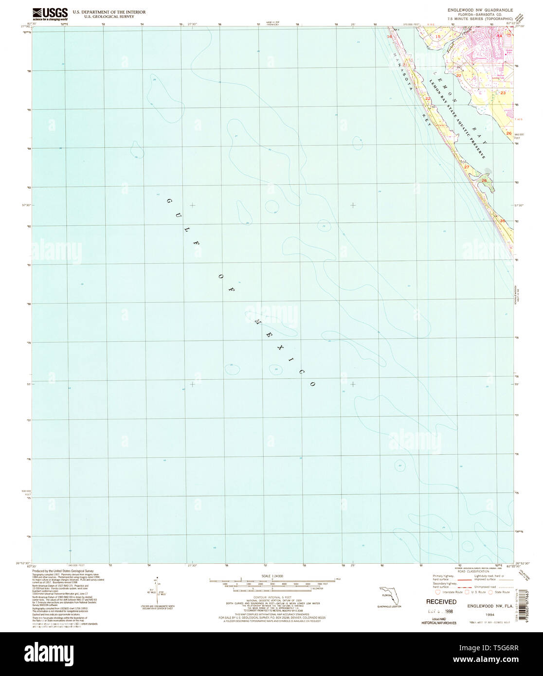 Englewood florida map hires stock photography and images Alamy