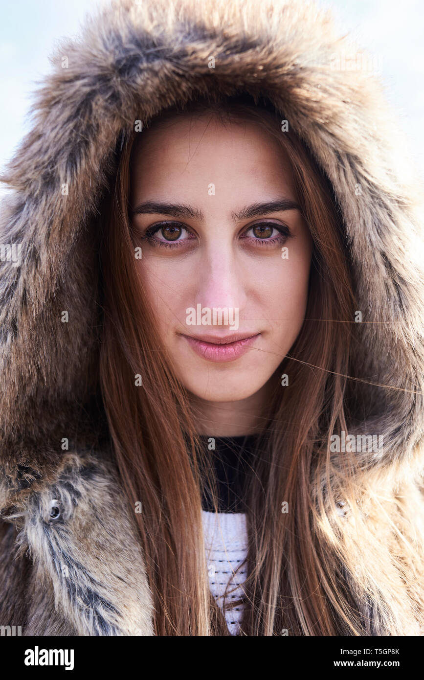 Fur hood hi-res stock photography and images - Alamy