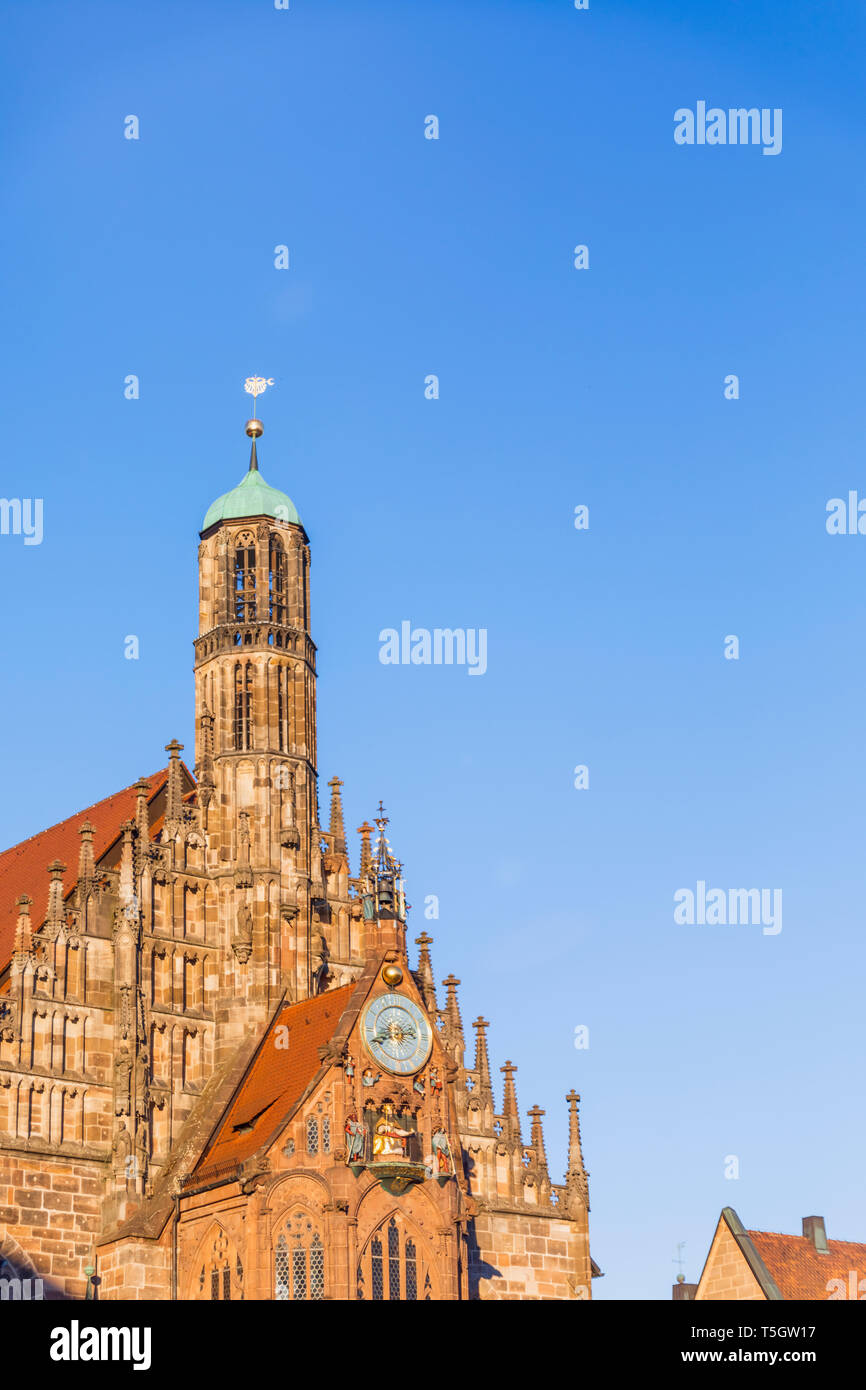 Germany, Nuremberg, Old town, Church of Our Lady Stock Photo