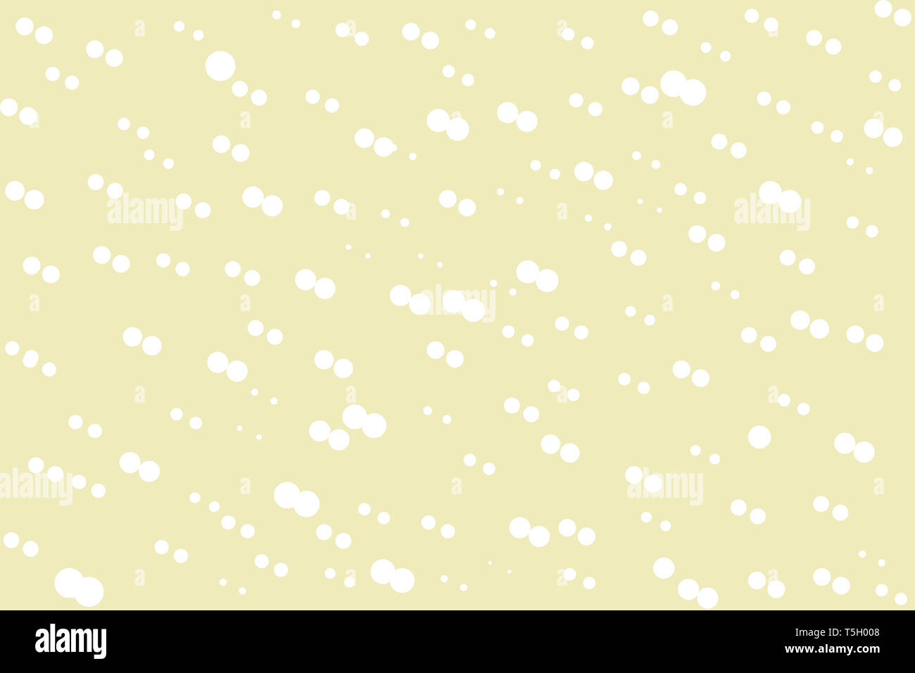 White random dots on beige background. Abstract geometric shapes ...