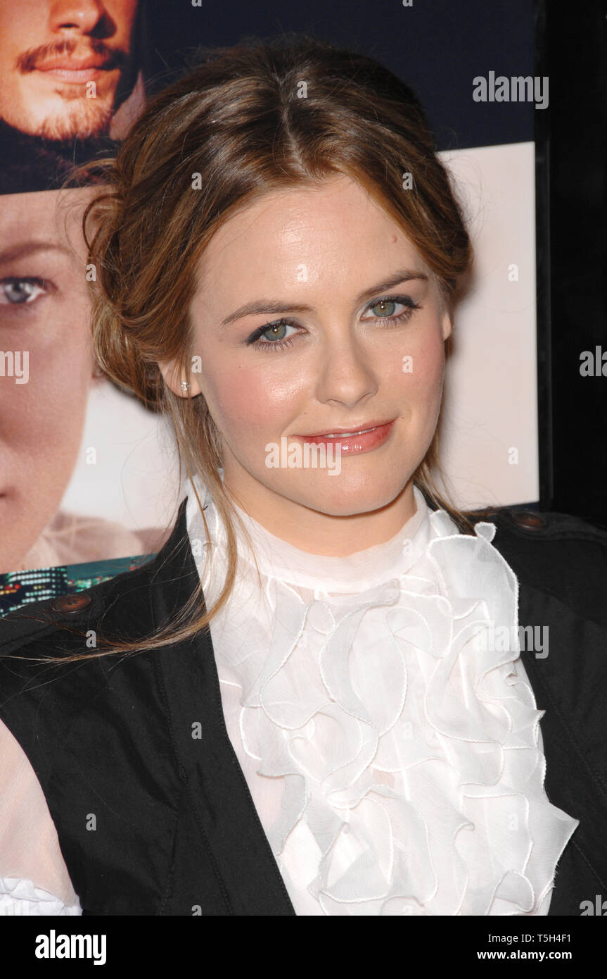 LOS ANGELES, CA. November 05, 2006: ALICIA SILVERSTONE at the Los Angeles premiere of 'Babel'. Picture: Paul Smith / Featureflash Stock Photo