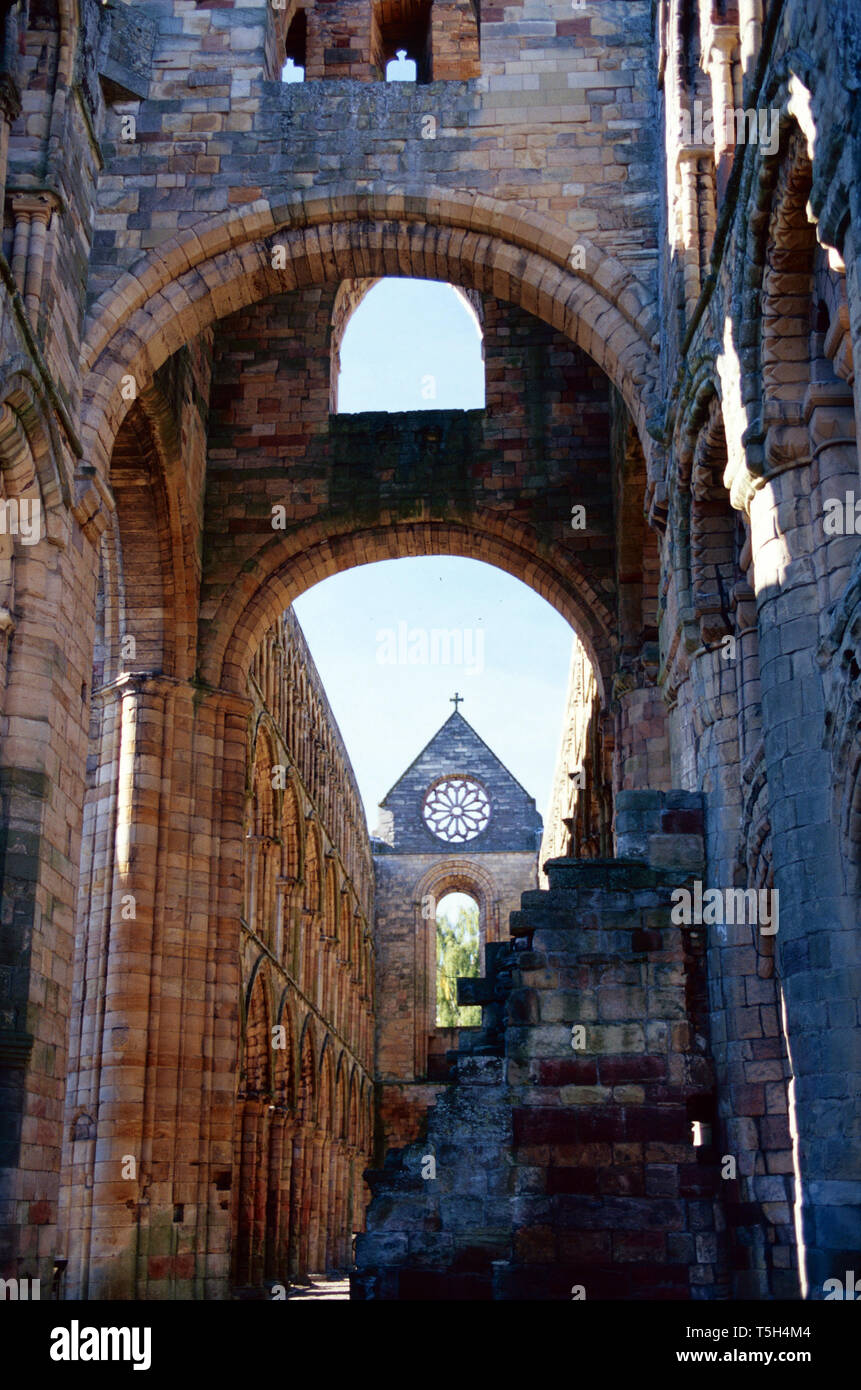 Jedburgh Abbey,Scotland Stock Photo