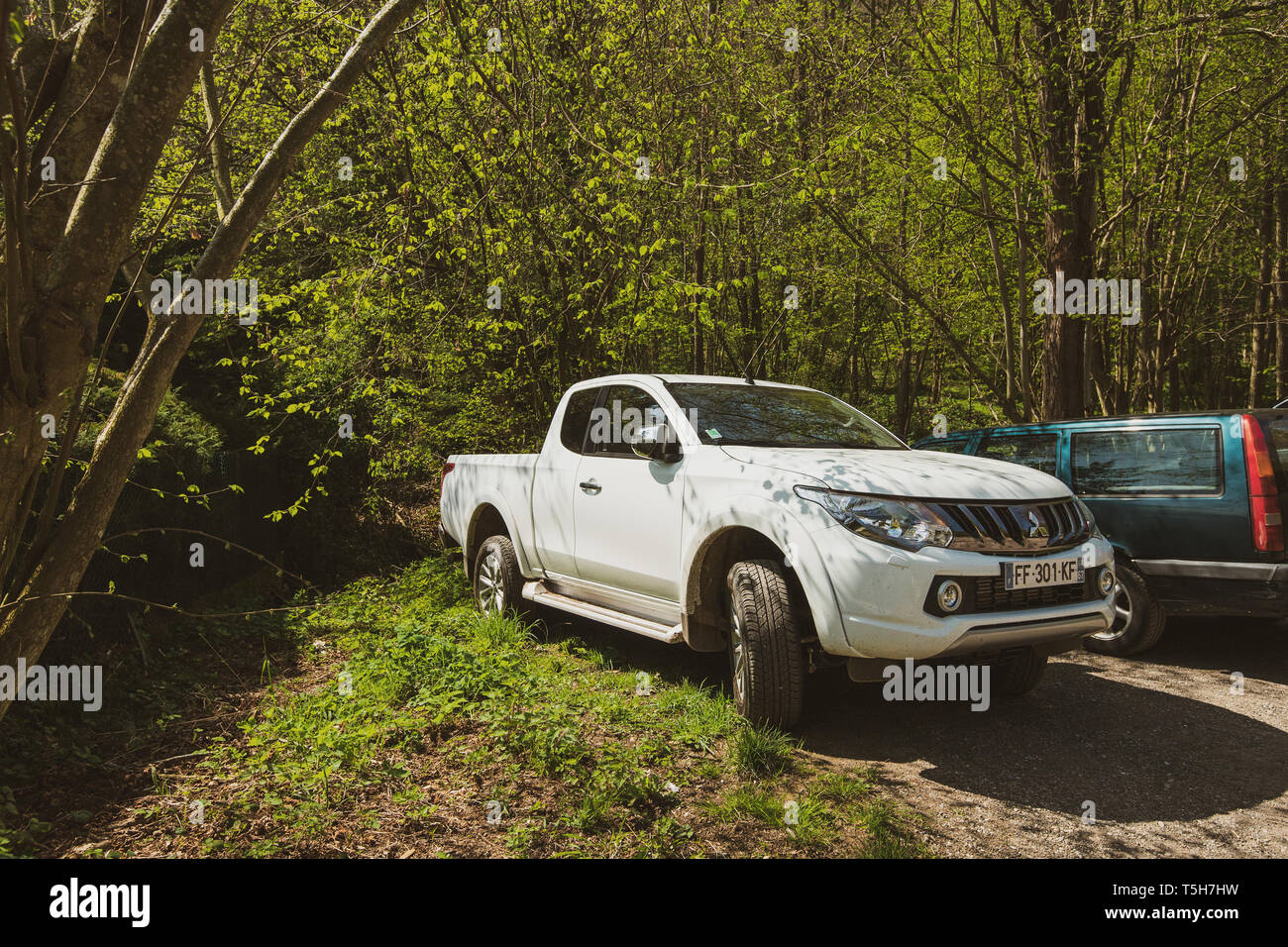 Download Mitsubishi Pickup High Resolution Stock Photography And Images Alamy PSD Mockup Templates