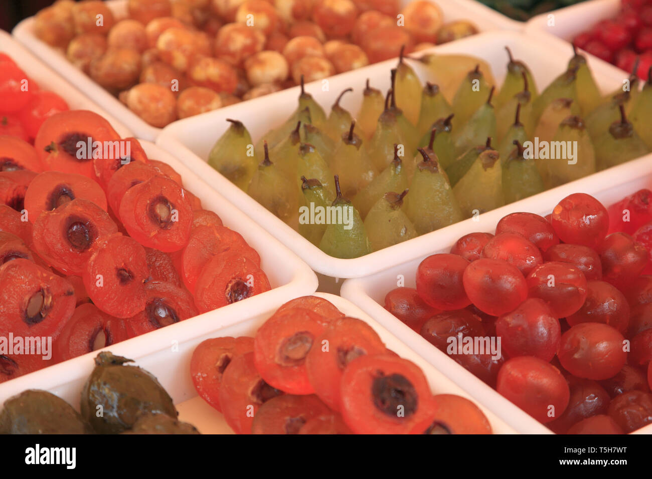 Crystallized Fruit, Market, Cours Saleya, Old Town, Nice, Provence