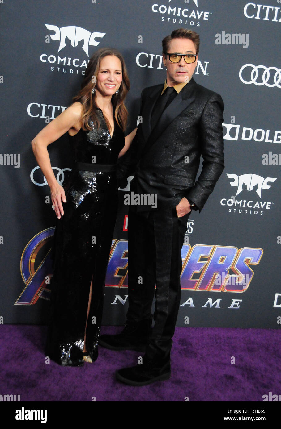 Los Angeles California Usa 22nd April 2019 Actor Robert Downey Jr