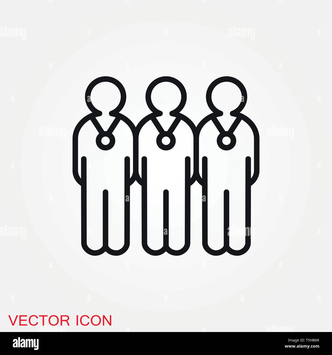 Team icon vector sign symbol for design Stock Vector Image & Art Alamy