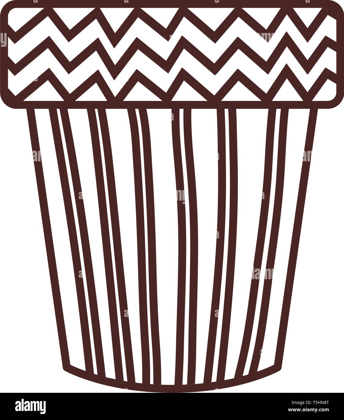 cute flower pot isolated icon Stock Vector Image & Art - Alamy