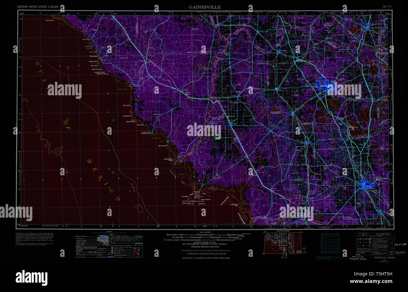 Gainesville florida map hires stock photography and images Alamy