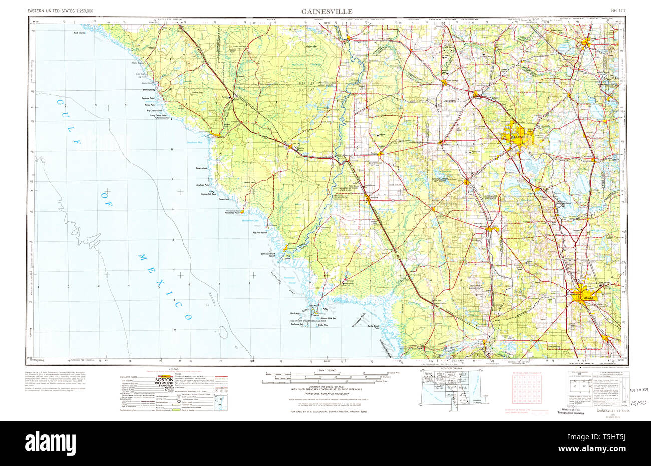 Gainesville florida map hires stock photography and images Alamy