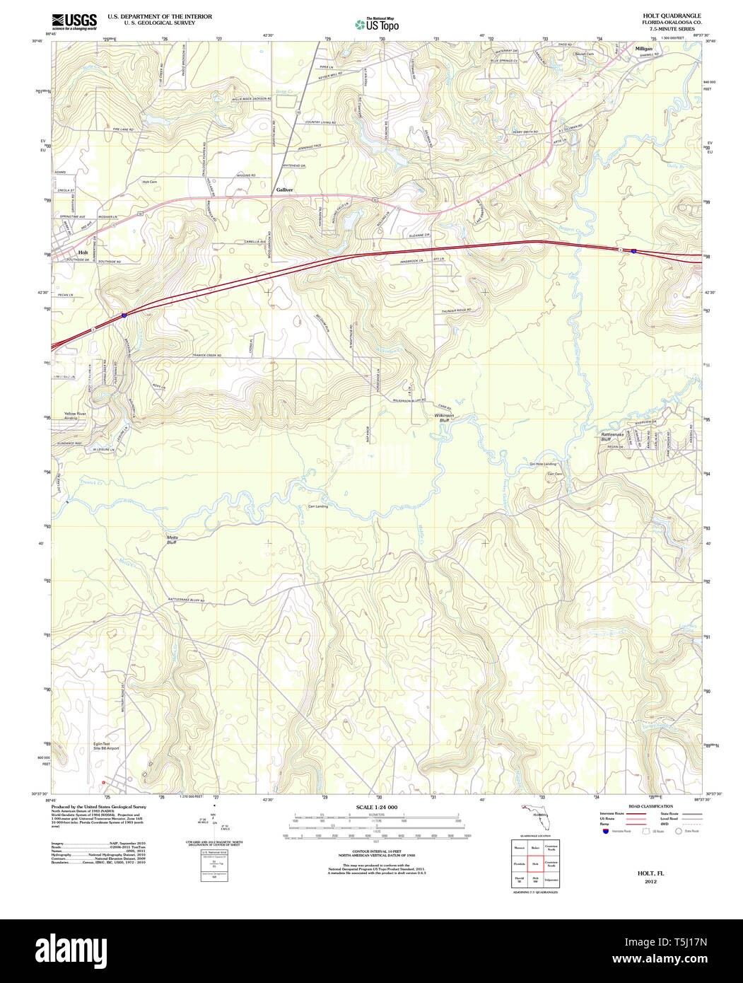 Map of holt hires stock photography and images Alamy