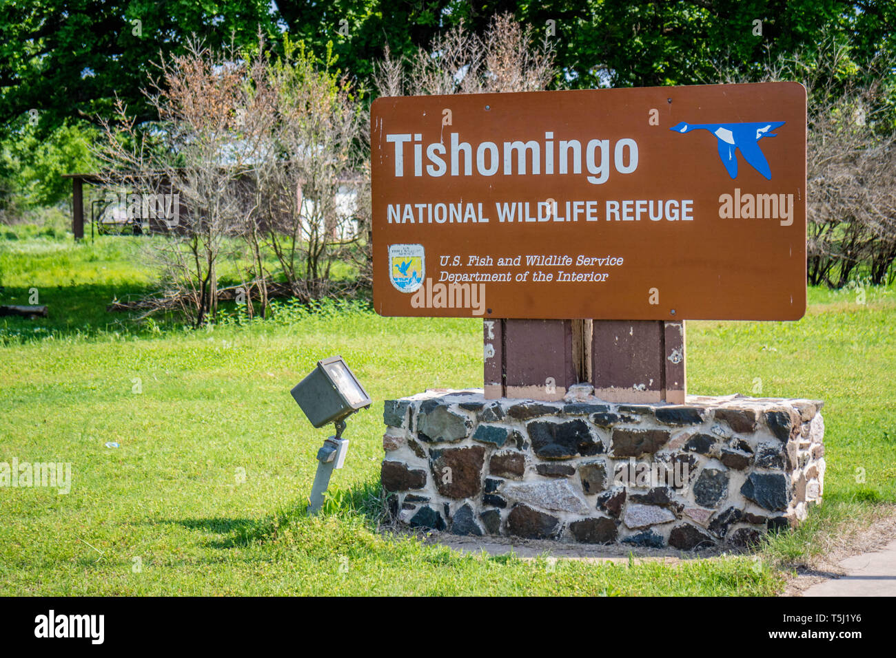 Tishomingo Wildlife Refuge, OK, USA May 12, 2018 A