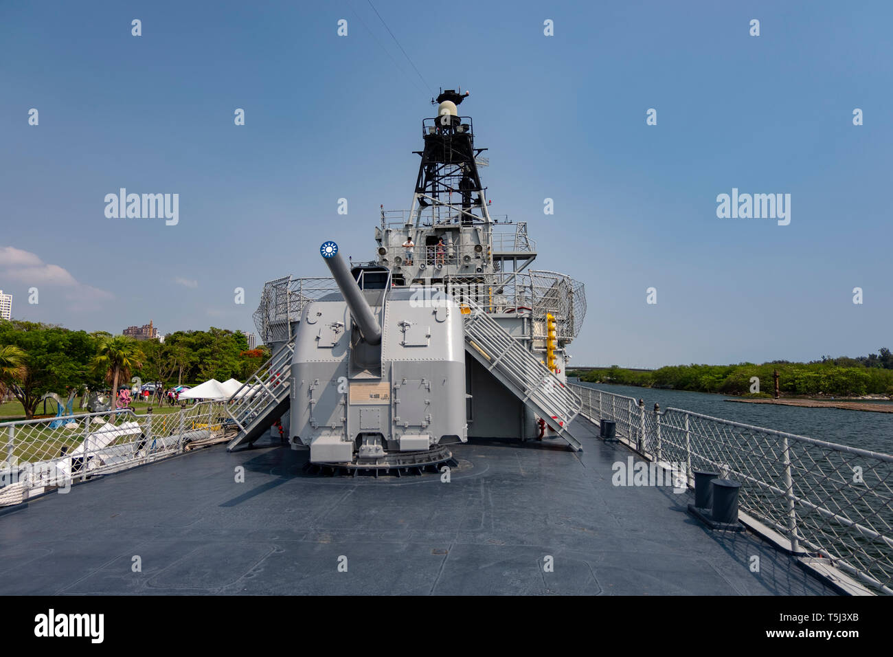 Taiwanese navy Destroyer Stock Photo Alamy