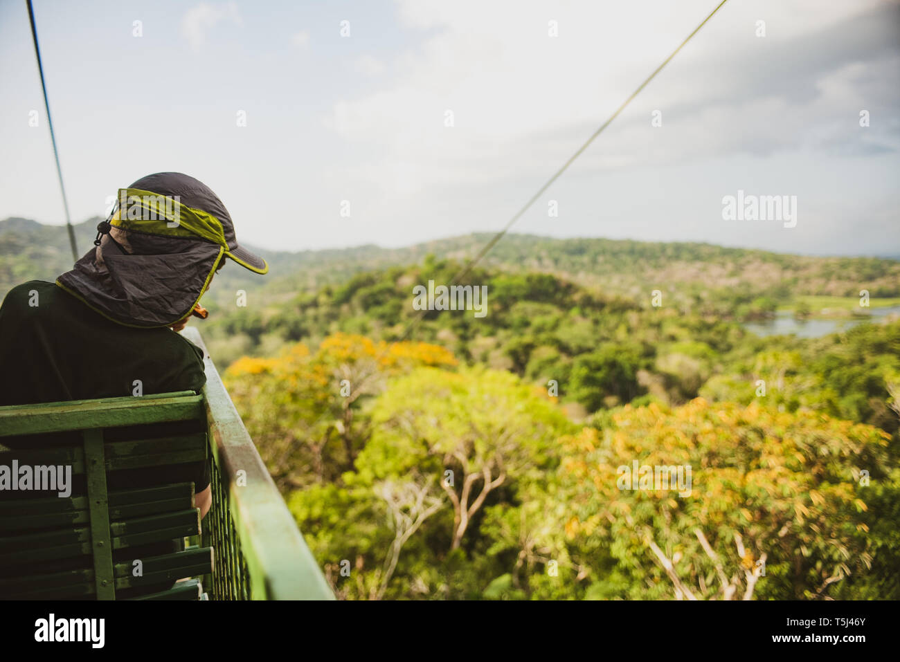 Gamboa Aerial Tram Tour Stock Photo Alamy