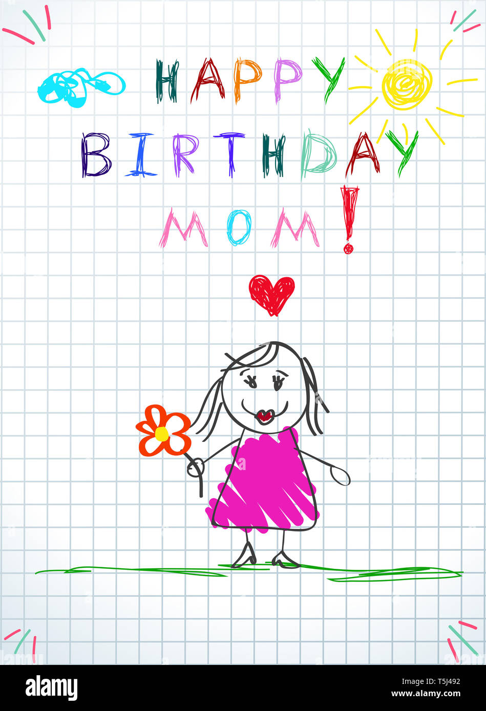 Happy Birthday Mom Art for Sale - Pixels